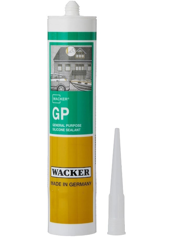 WACKER Germany Silicone Sealant General Purpose Gp- Clear 280Ml  - Image 3