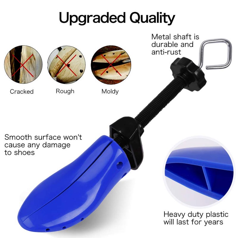 LANNEY Shoe Stretcher for Men & Women Wide Feet - Premium Shoe Expander Widener Stretch Length Width - Image 2