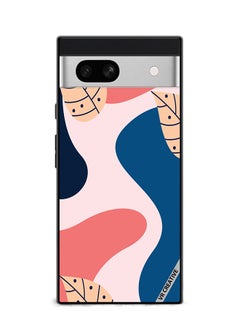 Protective Case Cover For Google Pixel 7a Abstract Modern Digital Painting Fashion Design Multicolour
