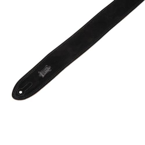 Levy's Leathers 2" Suede Leather Strap, Black - Image 2