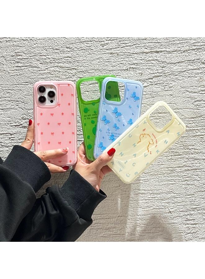 S-TOP Case For iPhone 14 Pro Max Creative Edge Small Fresh Pattern TPU + PC Phone Case - Image 3