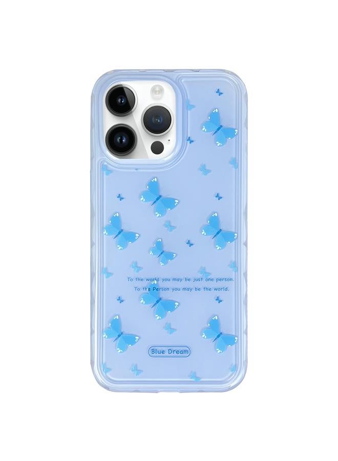 S-TOP Case For iPhone 14 Pro Max Creative Edge Small Fresh Pattern TPU + PC Phone Case - Image 1