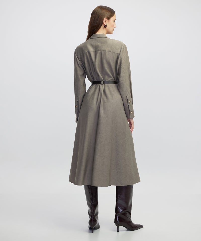 Ipekyol Belted Shirt Dress - Image 4