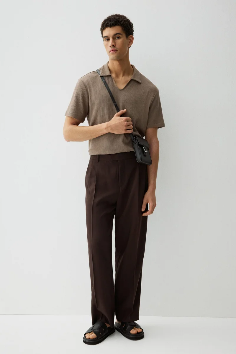 H&M Regular Fit Collared T-shirt