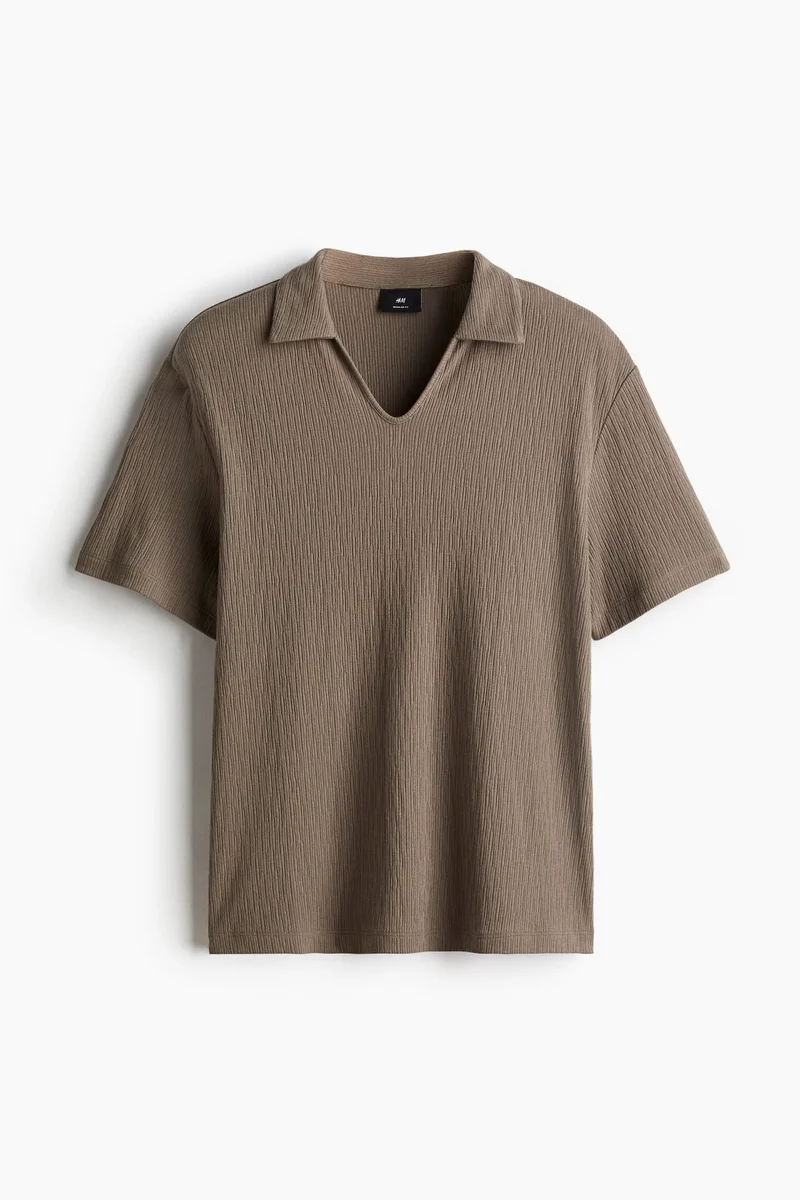 H&M Regular Fit Collared T-shirt