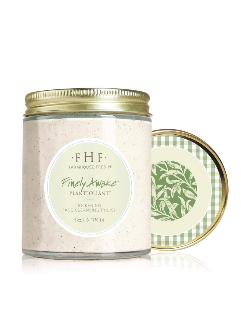 FarmHouse Fresh FarmHouse Fresh Finely Awake Plantfoliant Silkening Face Cleansing Polish, 6 oz 