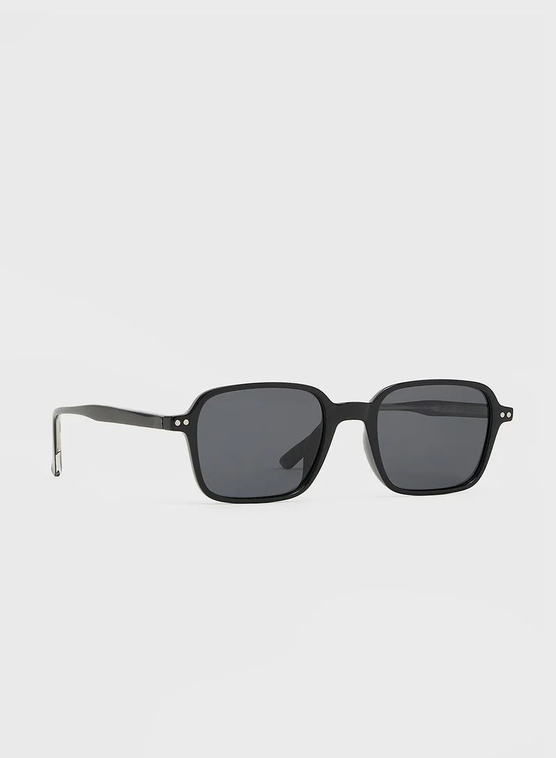 Seventy Five Polarized Lens Square Sunglasses