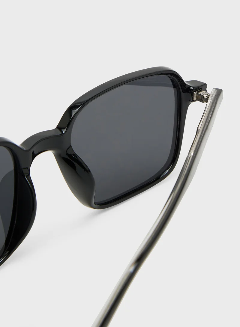 Seventy Five Polarized Lens Square Sunglasses