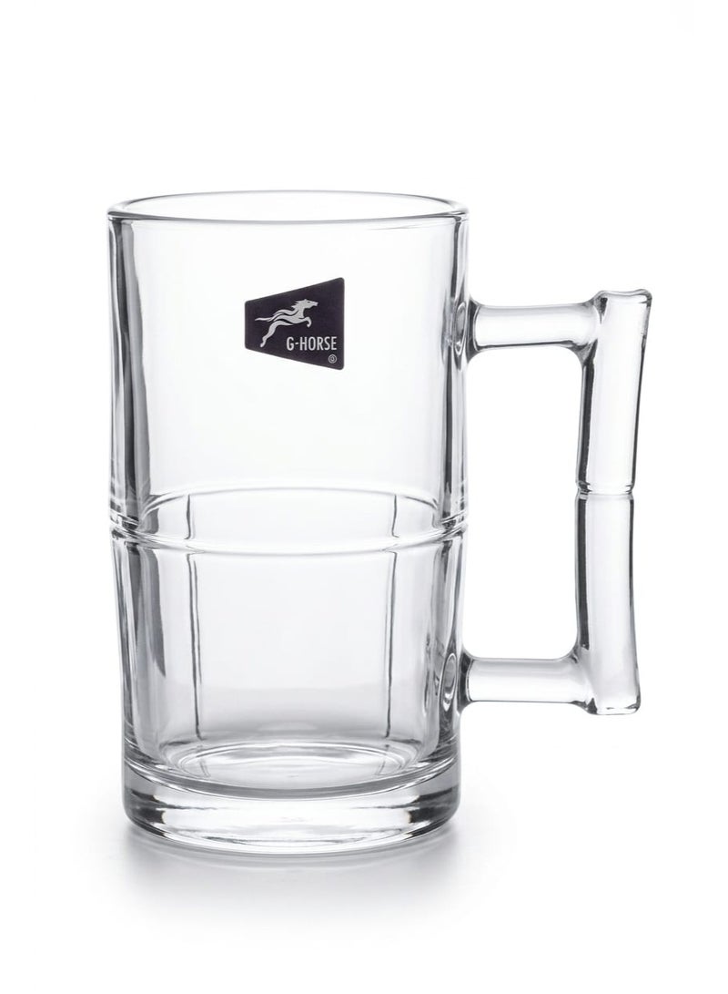 AKDC Ghorse Glass Mug 600Ml Transparent - Image 1