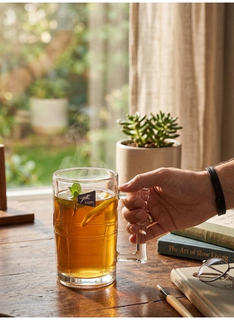 AKDC Ghorse Glass Mug 600Ml Transparent - Image 2