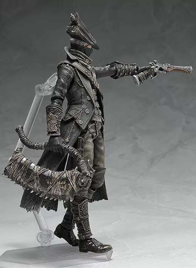 general figma 367 #Bloodborne Curse, Hunter, Hunter, with Messenger bonus, movable figure to give gifts to fans and friends (15cm) - Image 3