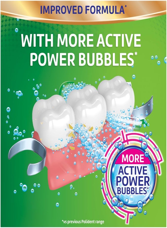 Polident Overnight Whitening Antibacterial Dental Appliance Cleanser Tablets, Mouthguard Cleaning Tablets, 60 Count - Image 3