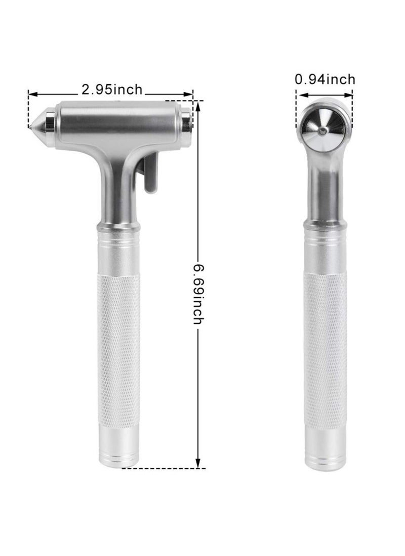 SYOSI - Emergency Car Safety Hammer Kit, Car Window Breaker and Seatbelt Cutter Alloy Head Emergency Escape Tool Vehicle Safety Hammer Emergency Hammer Fireproof Escape Tool for Car Accidents - Image 1