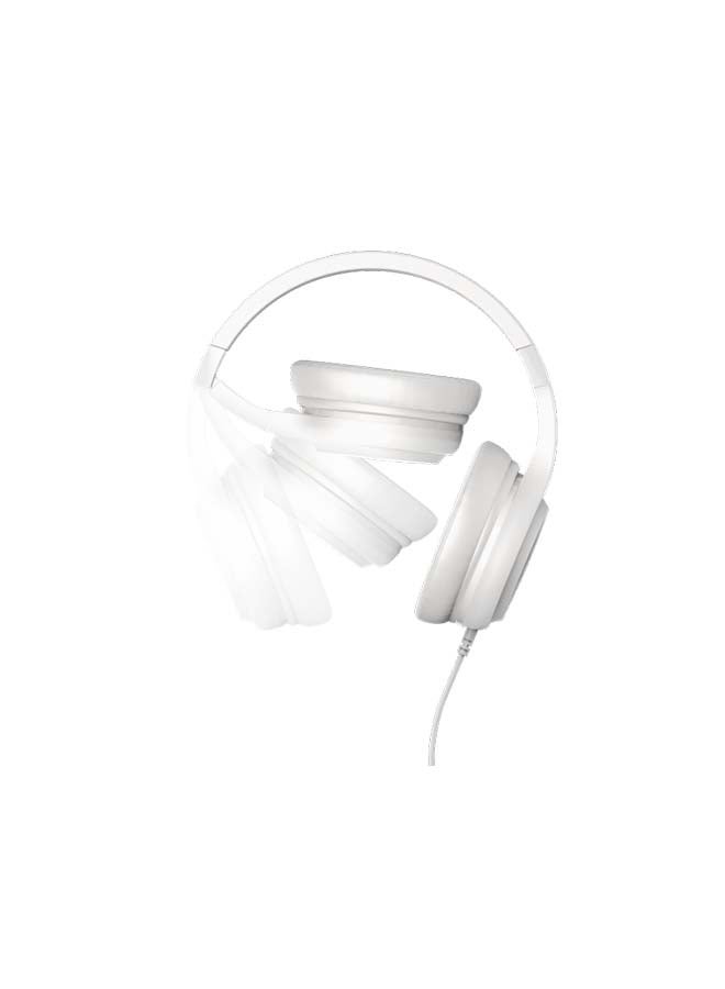 Motorola Over-Ear Wired Headphones With Enhanced Bass White - Image 2