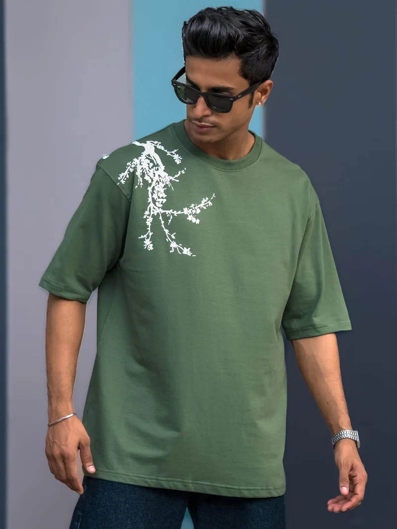 مانياك Maniac Mens Vertical Stripe HighStreet Polo Neck Full Sleeve Cream and Grey Corduroy Polo T-Shirt