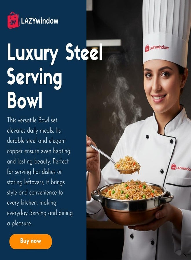 LAZYwindow Serving Bowl (Copper Bottom) - Image 2