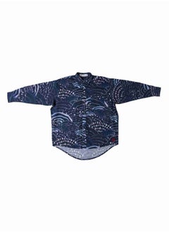 STUDIO HANHAN Long Sleeve Shirt Navy Blue  - Image 1