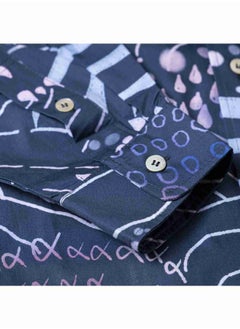 STUDIO HANHAN Long Sleeve Shirt Navy Blue  - Image 4