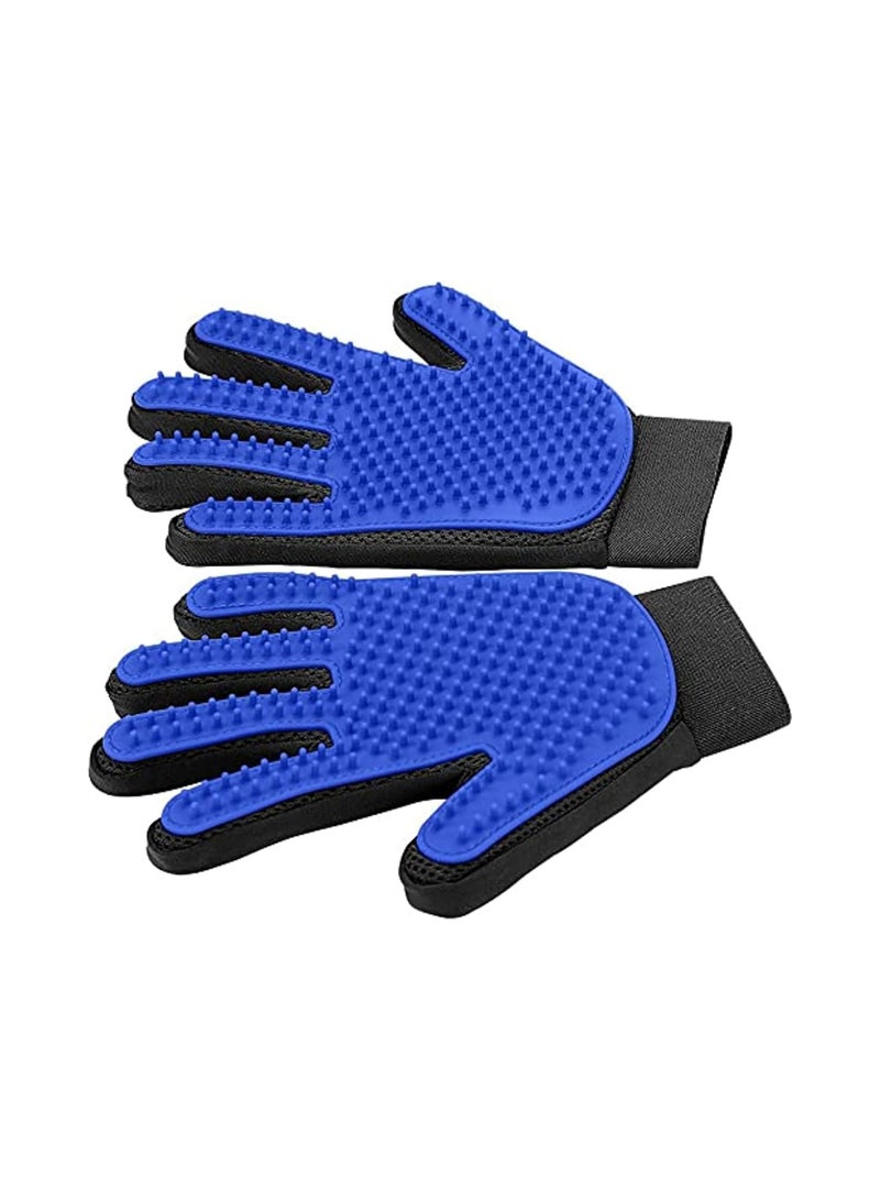 Cool Baby Style COOLBABY Pet Grooming Gloves - Gentle Hair Removal Brush Gloves - Highly Effective Pet Hair Removal Gloves - Enhanced Five Finger Design - Great for Long and Short Hair Dogs and Cats - 1 Pair - Image 1