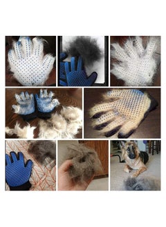 Cool Baby Style COOLBABY Pet Grooming Gloves - Gentle Hair Removal Brush Gloves - Highly Effective Pet Hair Removal Gloves - Enhanced Five Finger Design - Great for Long and Short Hair Dogs and Cats - 1 Pair  - Image 4