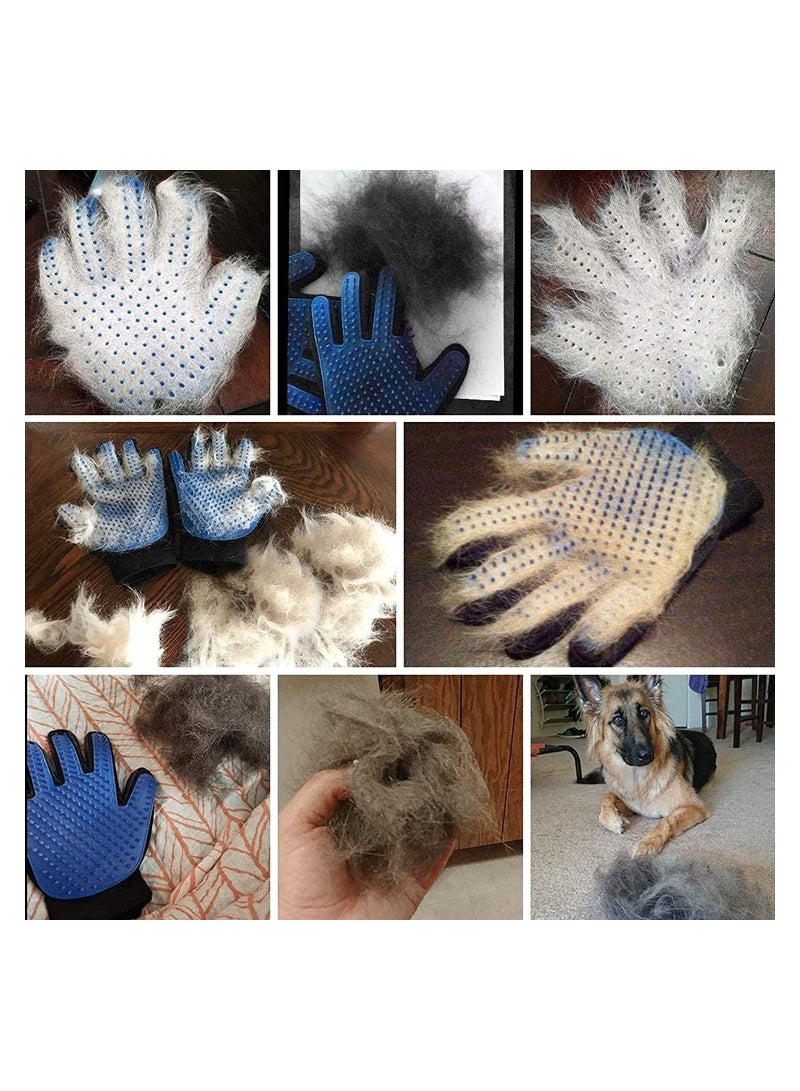 Cool Baby Style COOLBABY Pet Grooming Gloves - Gentle Hair Removal Brush Gloves - Highly Effective Pet Hair Removal Gloves - Enhanced Five Finger Design - Great for Long and Short Hair Dogs and Cats - 1 Pair - Image 4
