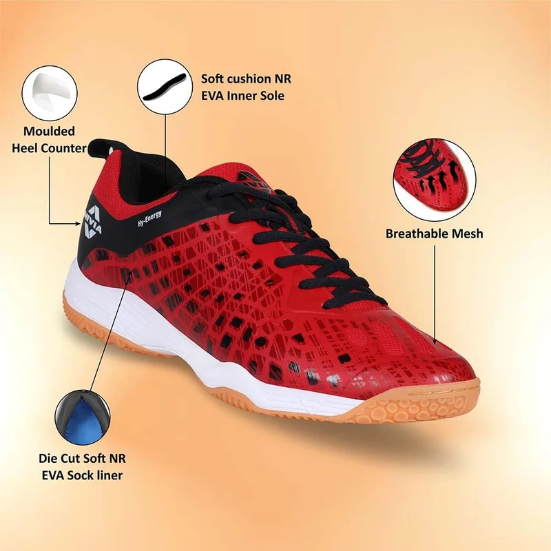 Nivia Hy-energy Badminton Shoes for Men