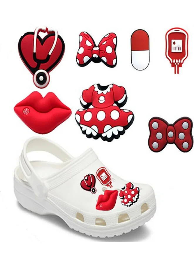 ماريماري 7 Piece Slipper Ornaments Set