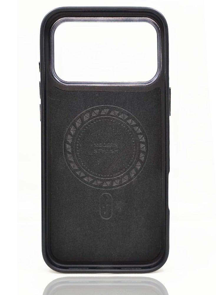 BlueFire Premium Magnetic Shockproof Case for iPhone 17 Pro Max with MagSafe Compatibility, Ultra-Slim TPU+PC Hybrid Protective Cover, Anti-Scratch, Drop Protection, Wireless Charging Support - Image 3