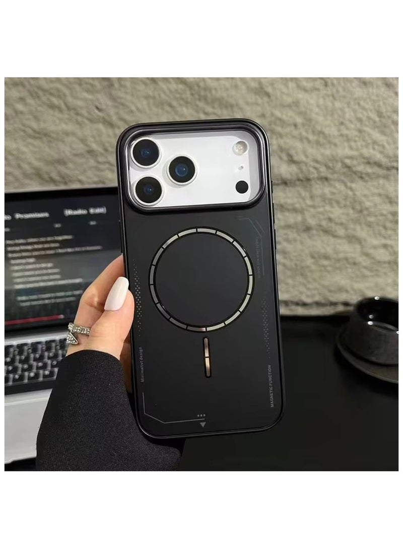 BlueFire Premium Magnetic Shockproof Case for iPhone 17 Pro Max with MagSafe Compatibility, Ultra-Slim TPU+PC Hybrid Protective Cover, Anti-Scratch, Drop Protection, Wireless Charging Support - Image 4