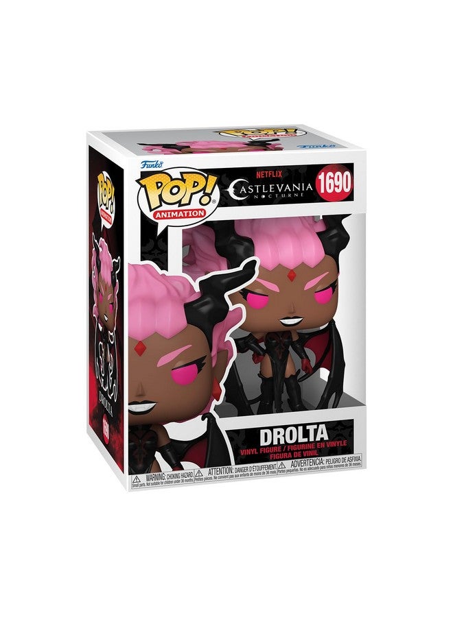 Funko فانكو بوب! أنيميشن: كاست نوكت - درولتا - كاستلفانيا - تمثال فينيل قابل للجمع - فكرة هدية - منتجات رسمية - للأطفال والبالغين - لمحبي التلفاز - نموذج لجمع المعجبين وعرضه - Image 1