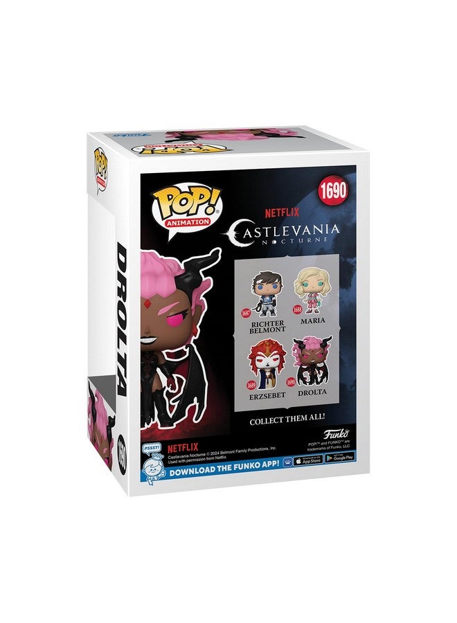 Funko فانكو بوب! أنيميشن: كاست نوكت - درولتا - كاستلفانيا - تمثال فينيل قابل للجمع - فكرة هدية - منتجات رسمية - للأطفال والبالغين - لمحبي التلفاز - نموذج لجمع المعجبين وعرضه - Image 3