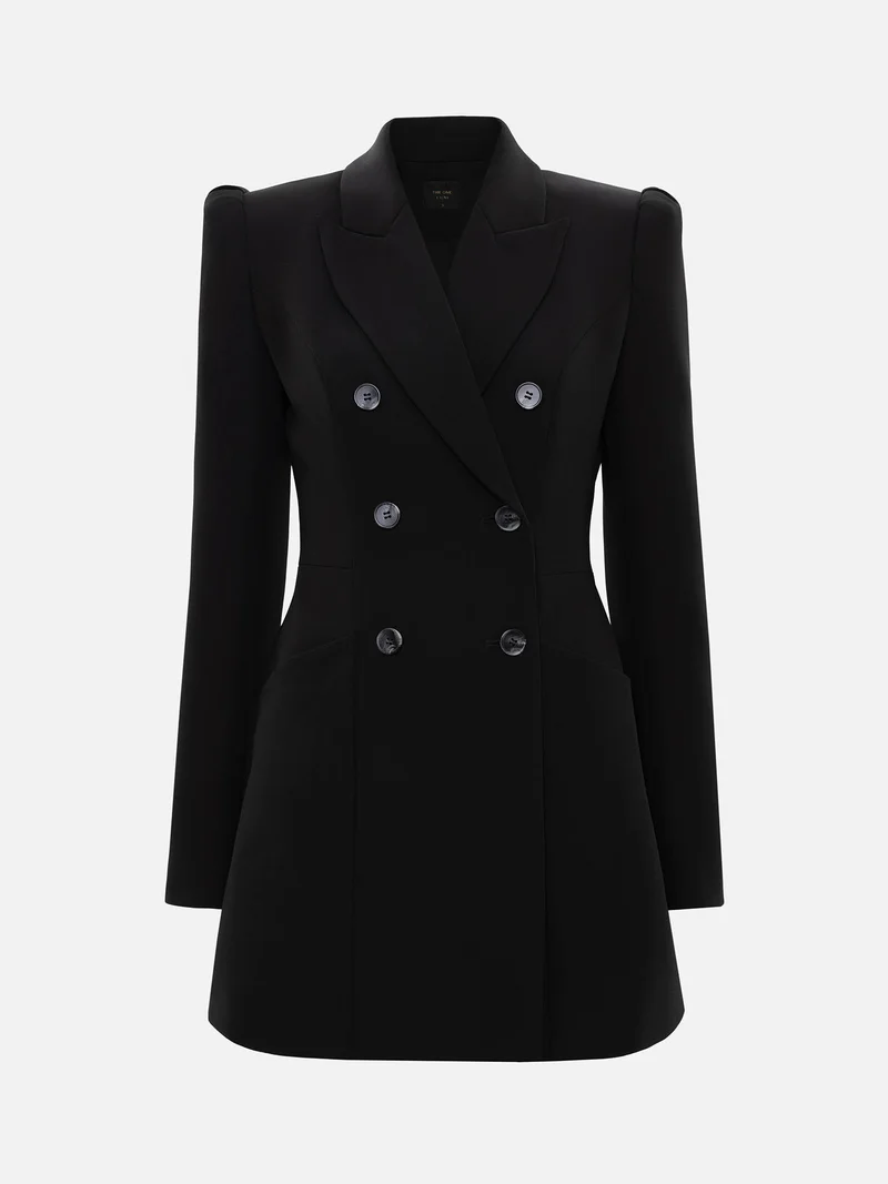 Lichi Mini blazerdress with accentuated shoulders