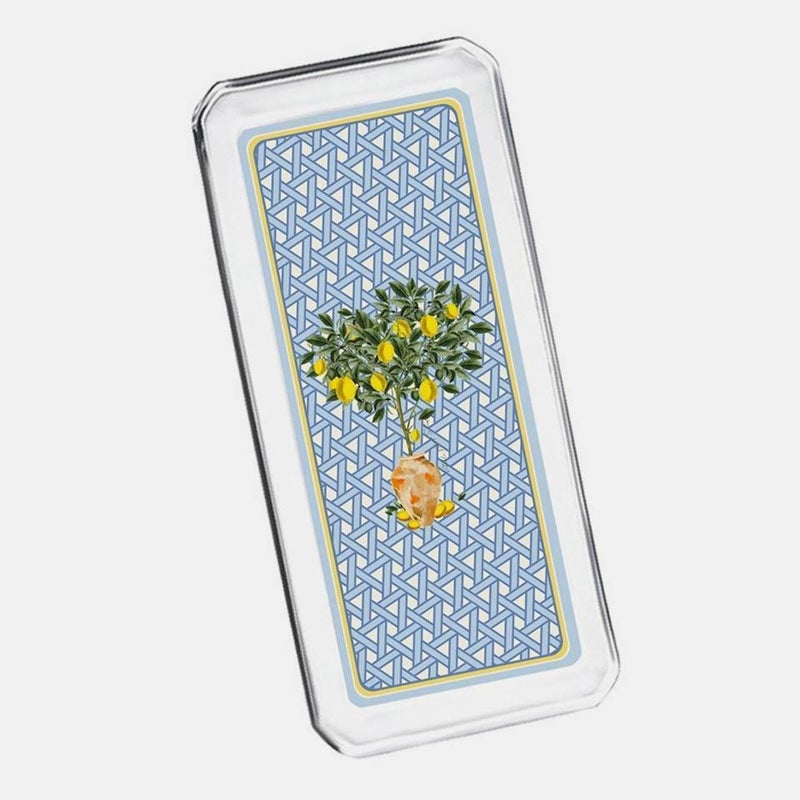 Hazeran Lemon Glass Plate