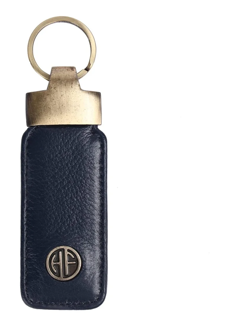HAMMONDS FLYCATCHER Leather Blue Wallet & Keyring Combo | GS592BN_KR | GR62