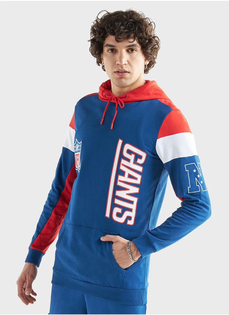 فاف New York Giants Print NFL League Hoodie