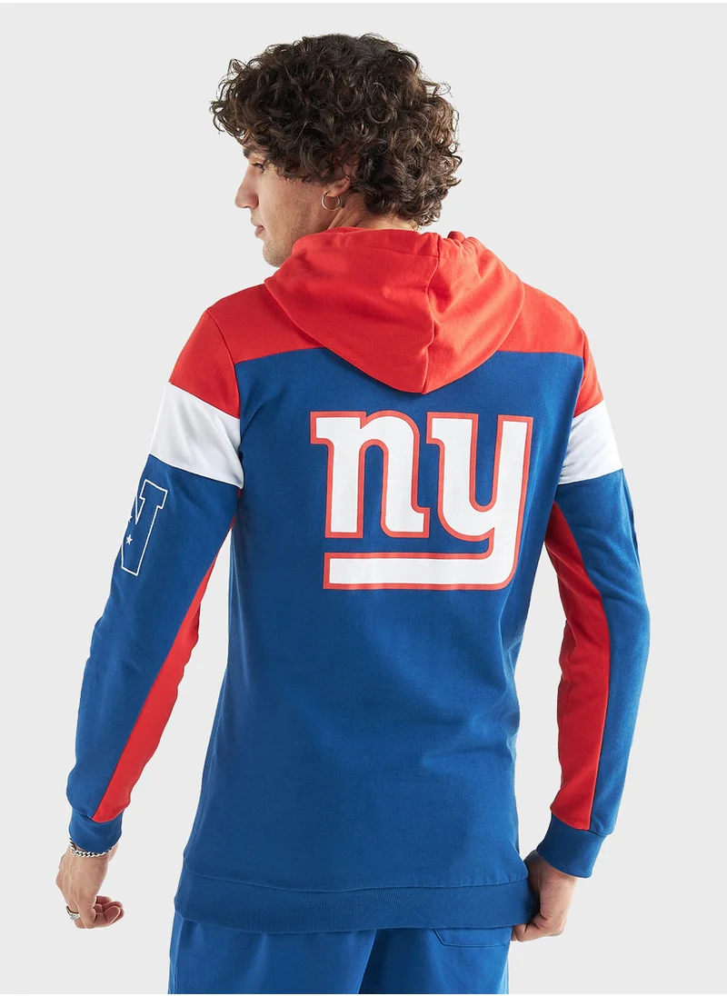 فاف New York Giants Print NFL League Hoodie