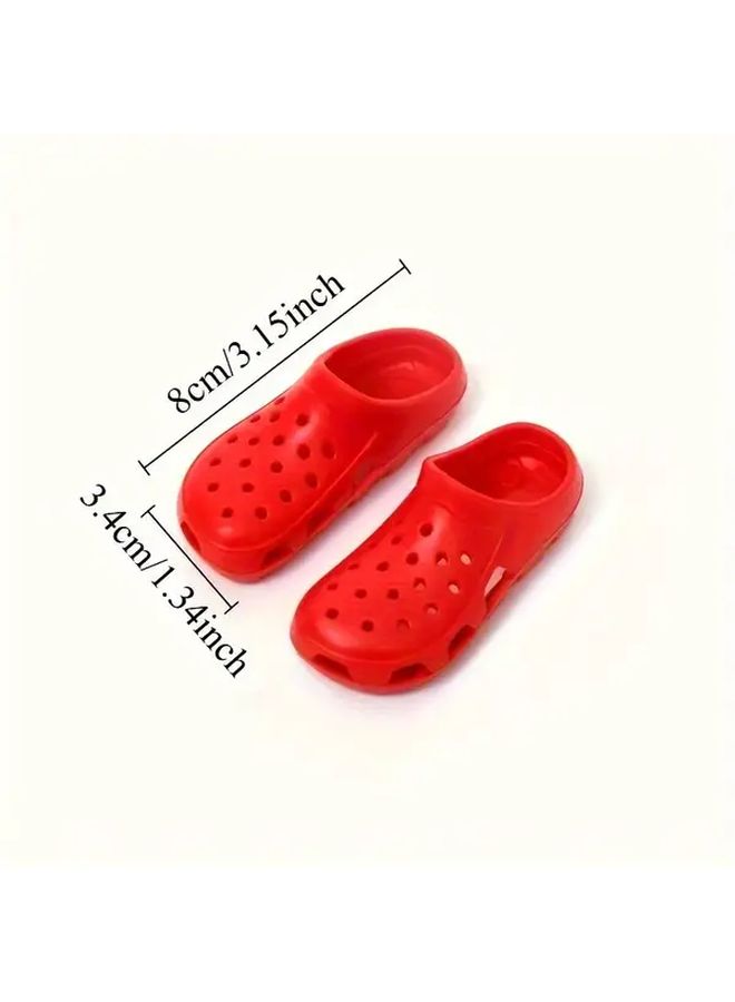 2 Pieces Mini Slippers and Toothbrush Storage Box No Drill Suction Cup Organizer - Image 3