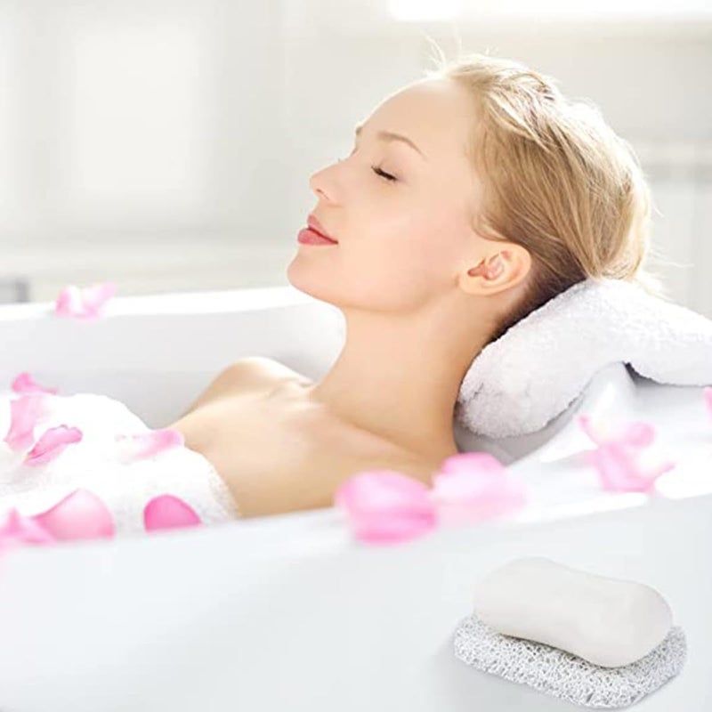 10 White Soap Holders Trays Bathroom Shower Bar Soap Dish Kitchen Travel Storage - Image 5