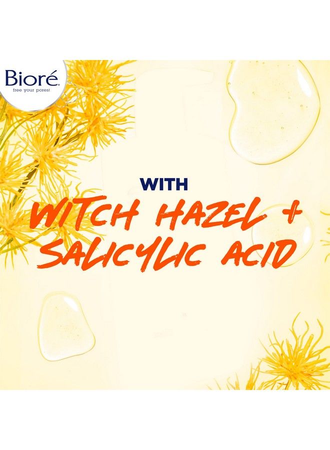 Bioré Witch Hazel Pore Clarifying Acne Face Wash Exfoliating Facial Cleanser 2% Salicylic Acid Acne Treatment For Acne Prone Oily Skin 6.77 Ounce - Image 5