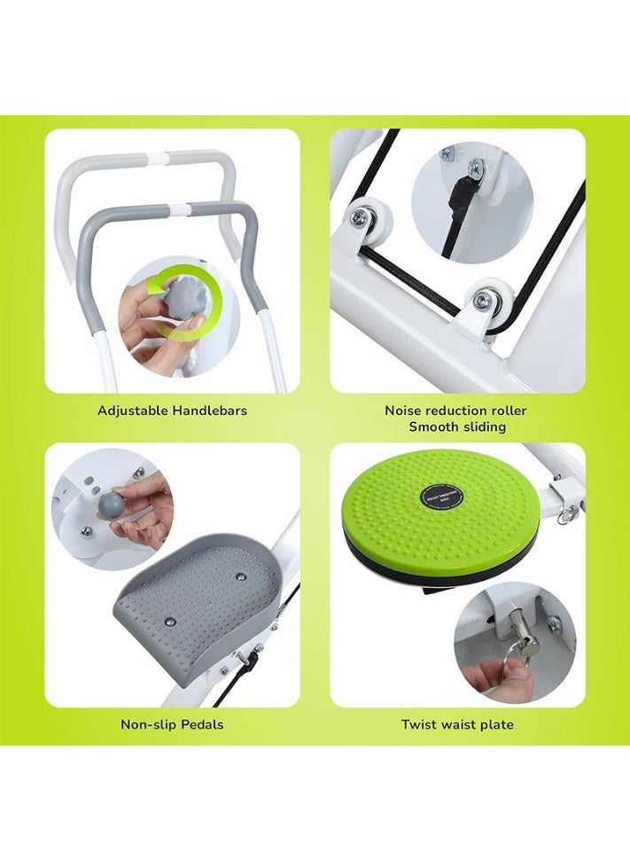 Max Strength Vertical Stair Stepper Climber for Home Gym Foldable Full-Body Workout Machine with Twister - Image 5