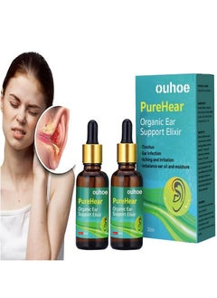 OUHOE Tinnitus Ear Drops Deafness Treatment Tinnitus Hard of Hearing Repair Ear Swelling Itching Earache Beauty Health Products  - Image 3