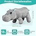 Freetoes Farting Hippo Stuffed Animal14Funny Hippopotamus Stuffed Animal Fart Noise MakerHouse Hippo Plush ToysFunny Gag GiftsWeird Things Office Pranks StuffPrank Noise Maker - Image 4