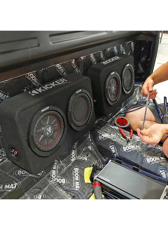 Design Engineering 050204 Boom Mat Sound 2mm Damping Material with Adhesive Backing, 12" x 12.5" (Pack of 8) - Image 3