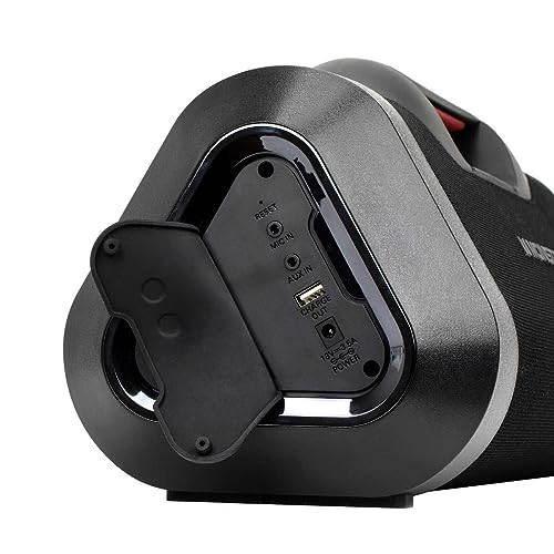 Monster Bluetooth Boombox: IPX5 Rechargeable Waterproof Bluetooth Speaker with USB Charge Out & Aux Input, 120W Portable Wireless Speaker - Image 4