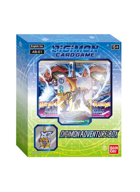 BANDAI | Digimon Card Game: Adventure Box AB-01 | Card Game | Ages 6+ | 2 Players | 10 Minutes Playing Time