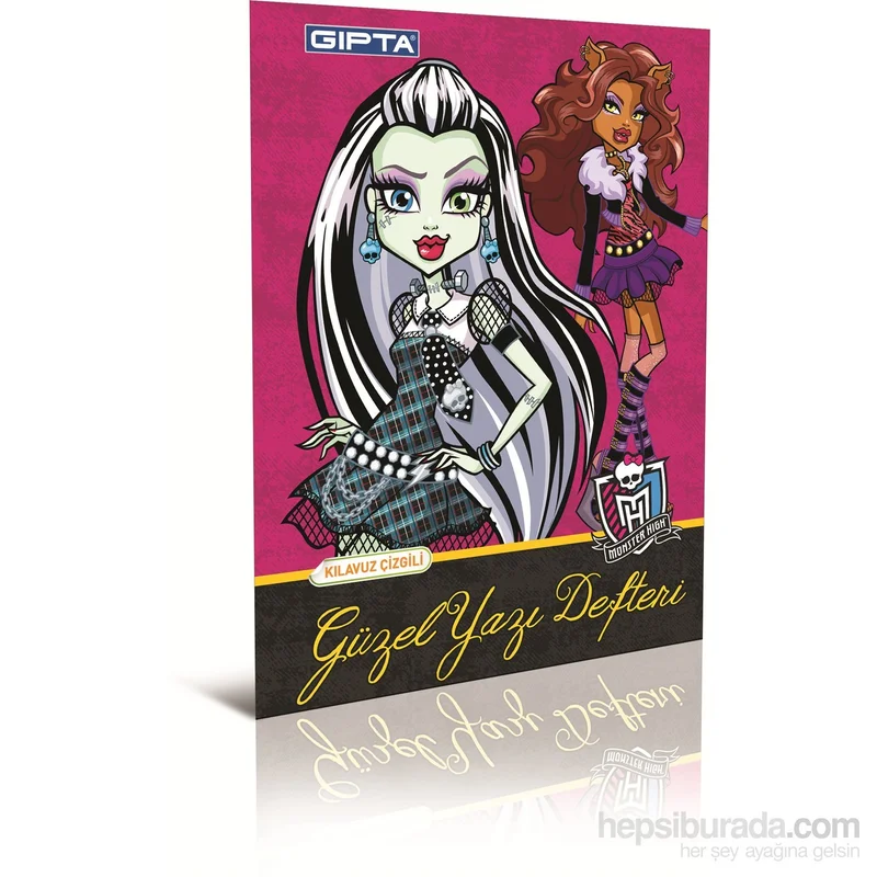 MONSTER HIGH Gıpta 5866 Mons High Beautiful Writing Notebook A5 40 Pages