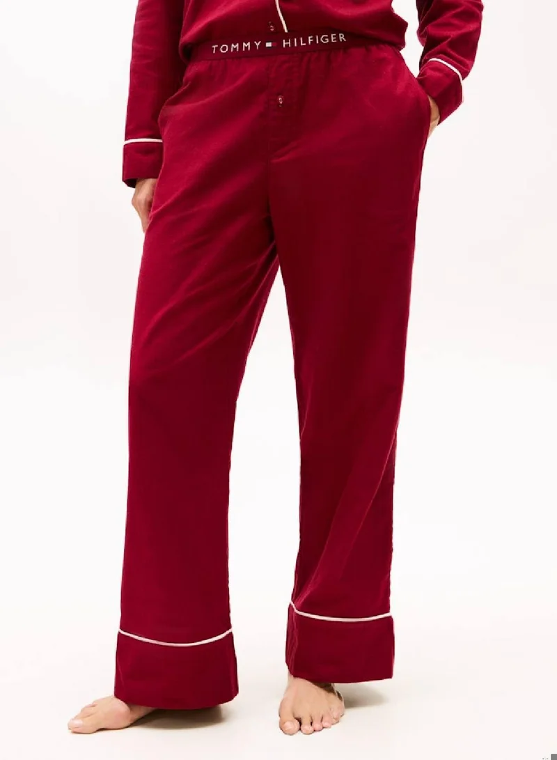 TOMMY HILFIGER Essential Herringbone Flannel Pyjama Bottoms