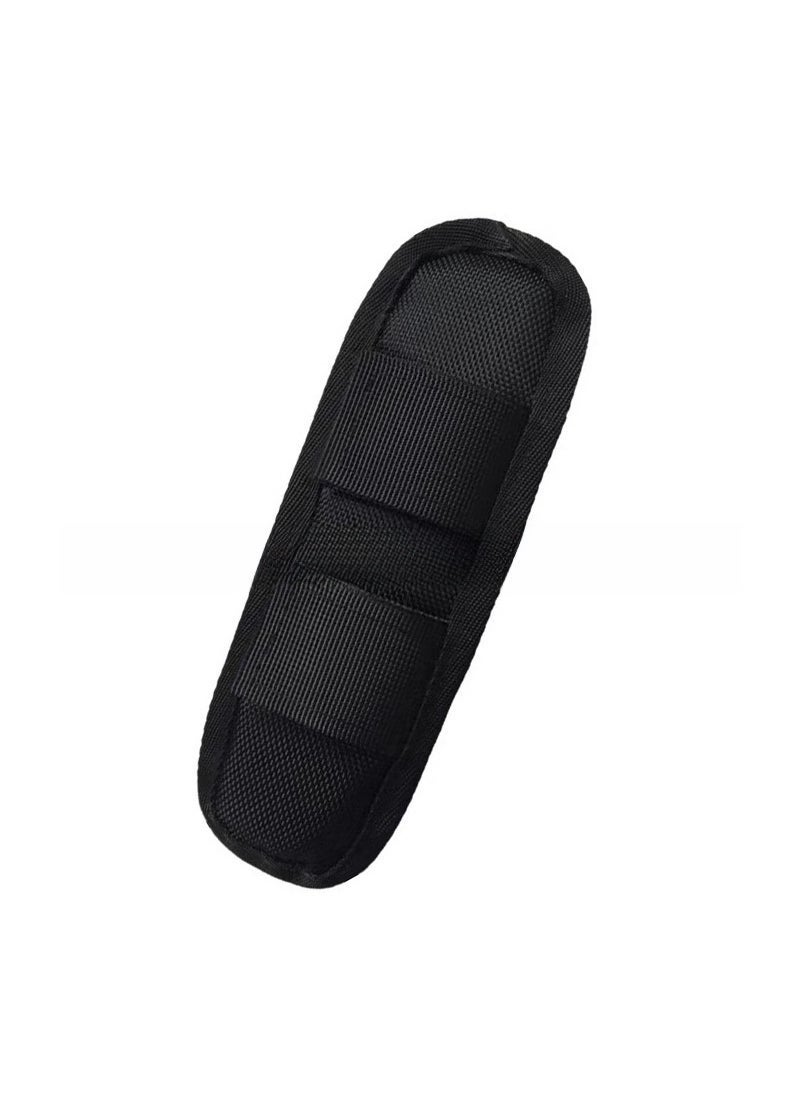 Generic 1 x 5 pcs Universal Anti-Slip Shoulder Strap Pads Black small size