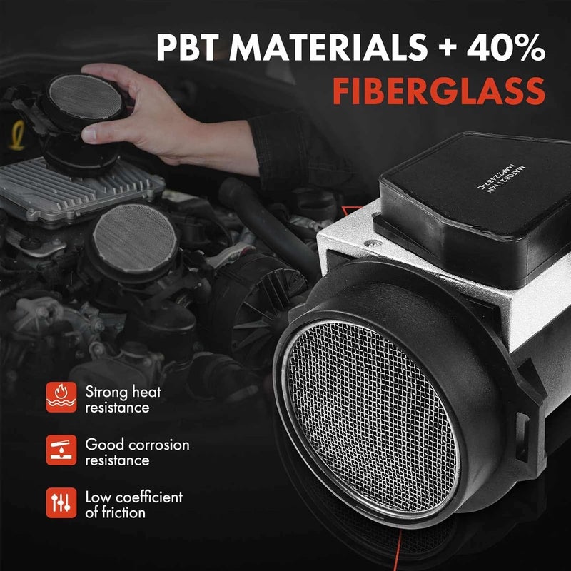 A-Premium Mass Air Flow Sensor Meter Assembly with 6 Pins for BMW E36 and E34 Models - Image 3