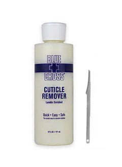 Blue Cross Professional Nail Care，Hydrating, Moisturizing, Strengthening Liquid Cuticle Remover ，Softener with Lanolin for Brittle Nails, Hang Nails， Dry Cuticles（177ml）  - Image 1